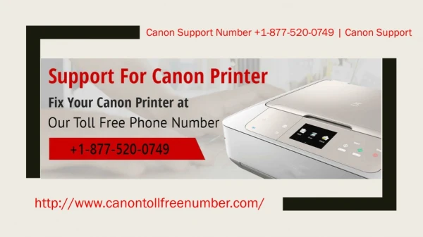 Canon Support Number 1-877-475-8845 | Canon Number