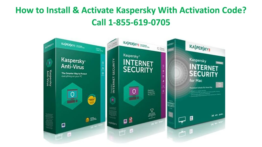 how to install activate kaspersky with activation