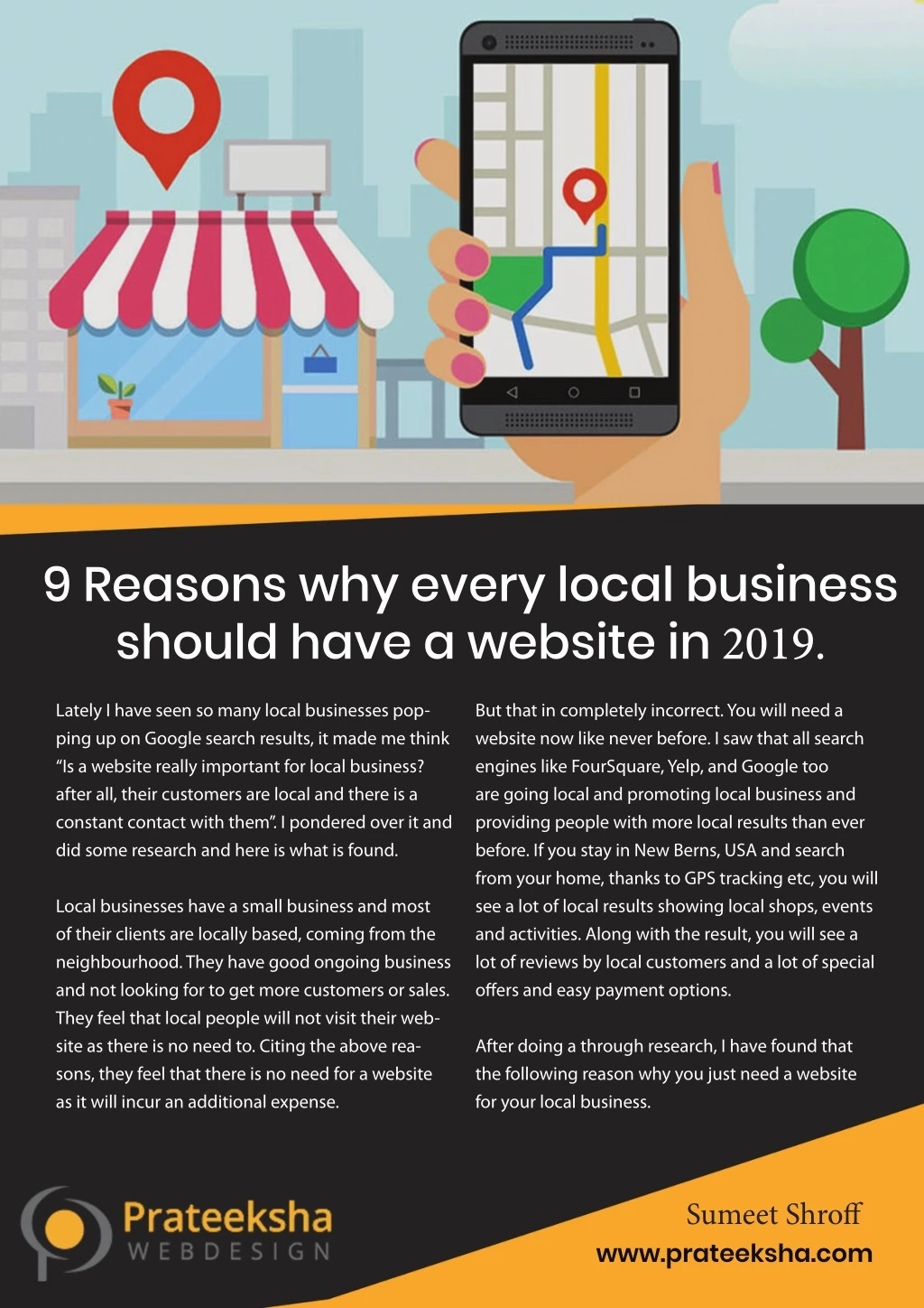 9 reasons why every local business should have