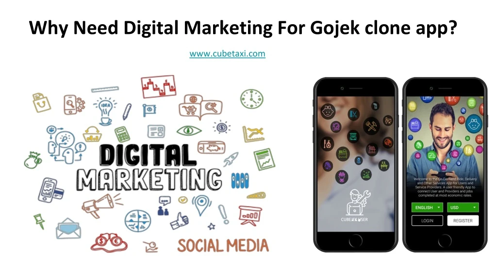 why need digital marketing for gojek clone app
