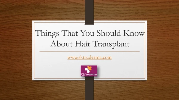 Best Hair Transplantation in Bangalore | SKTruderma