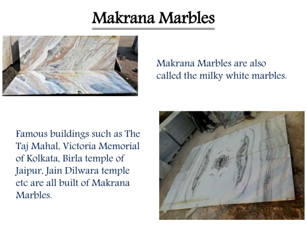 Makrana Marble Price List