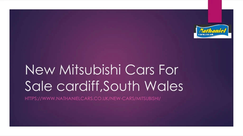 new mitsubishi cars for sale cardiff south wales