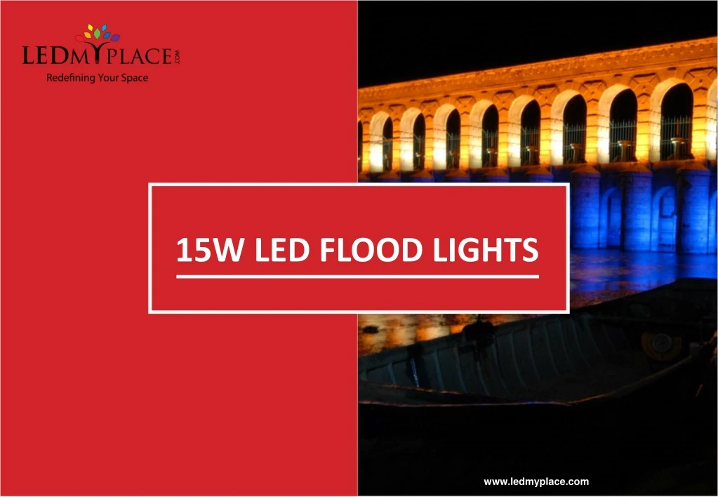 15w led flood lights