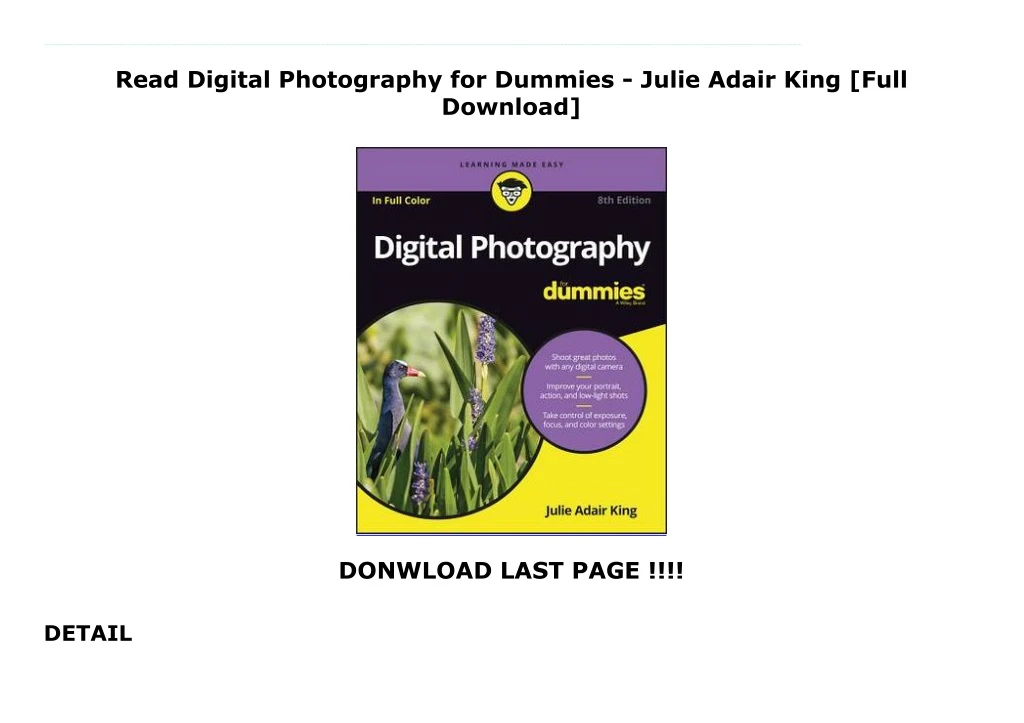 your fun guide to digital photography with