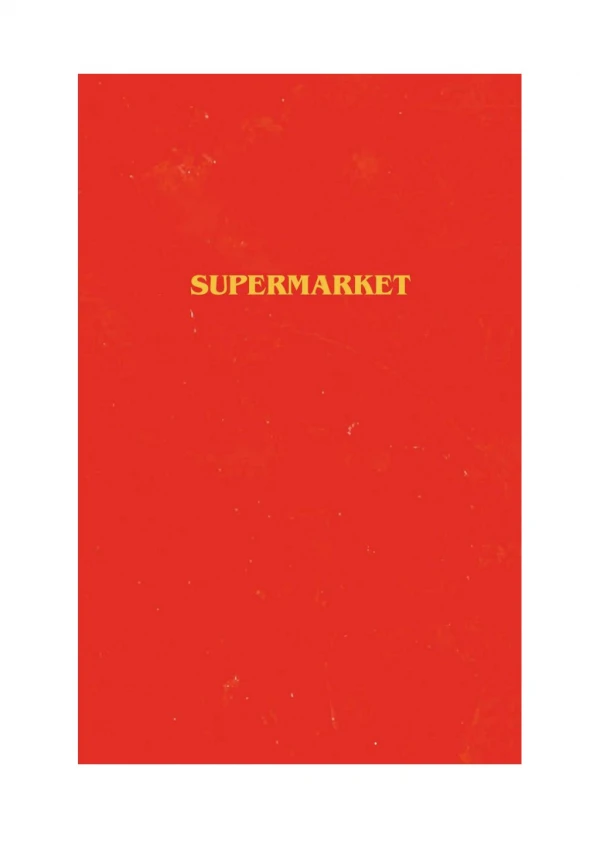 [PDF] Supermarket By Bobby Hall Free Download