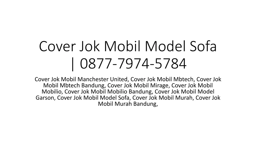 cover jok mobil model sofa 0877 7974 5784