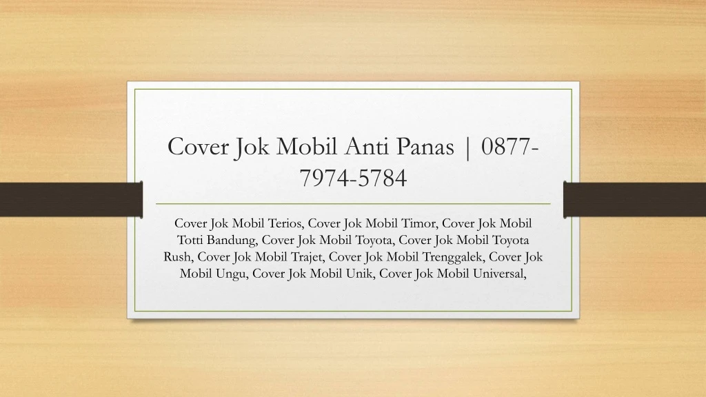 cover jok mobil anti panas 0877 7974 5784