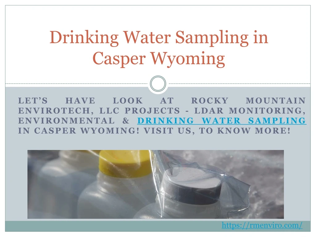 drinking water sampling in casper wyoming