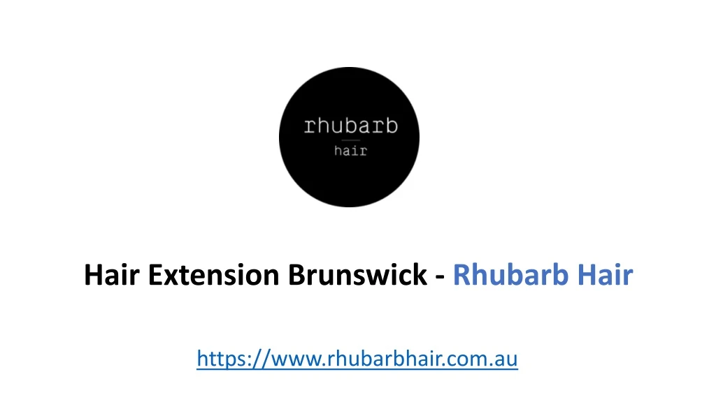 hair extension brunswick rhubarb hair