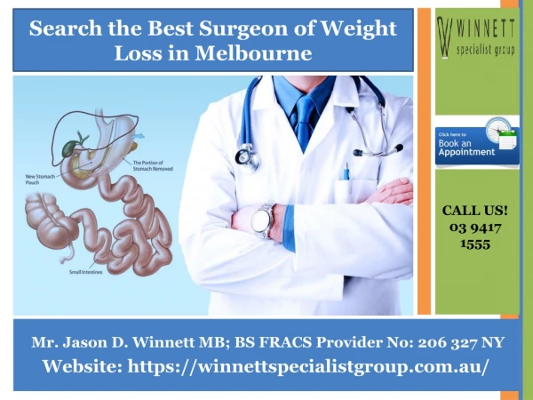 Search the Best Surgeon of Weight Loss in Melbourne