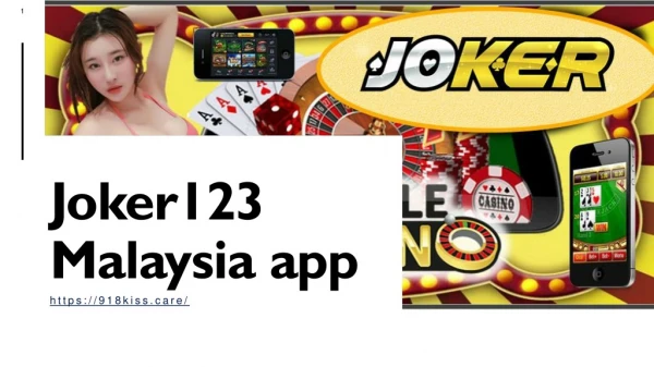 Joker123 live app Free credit