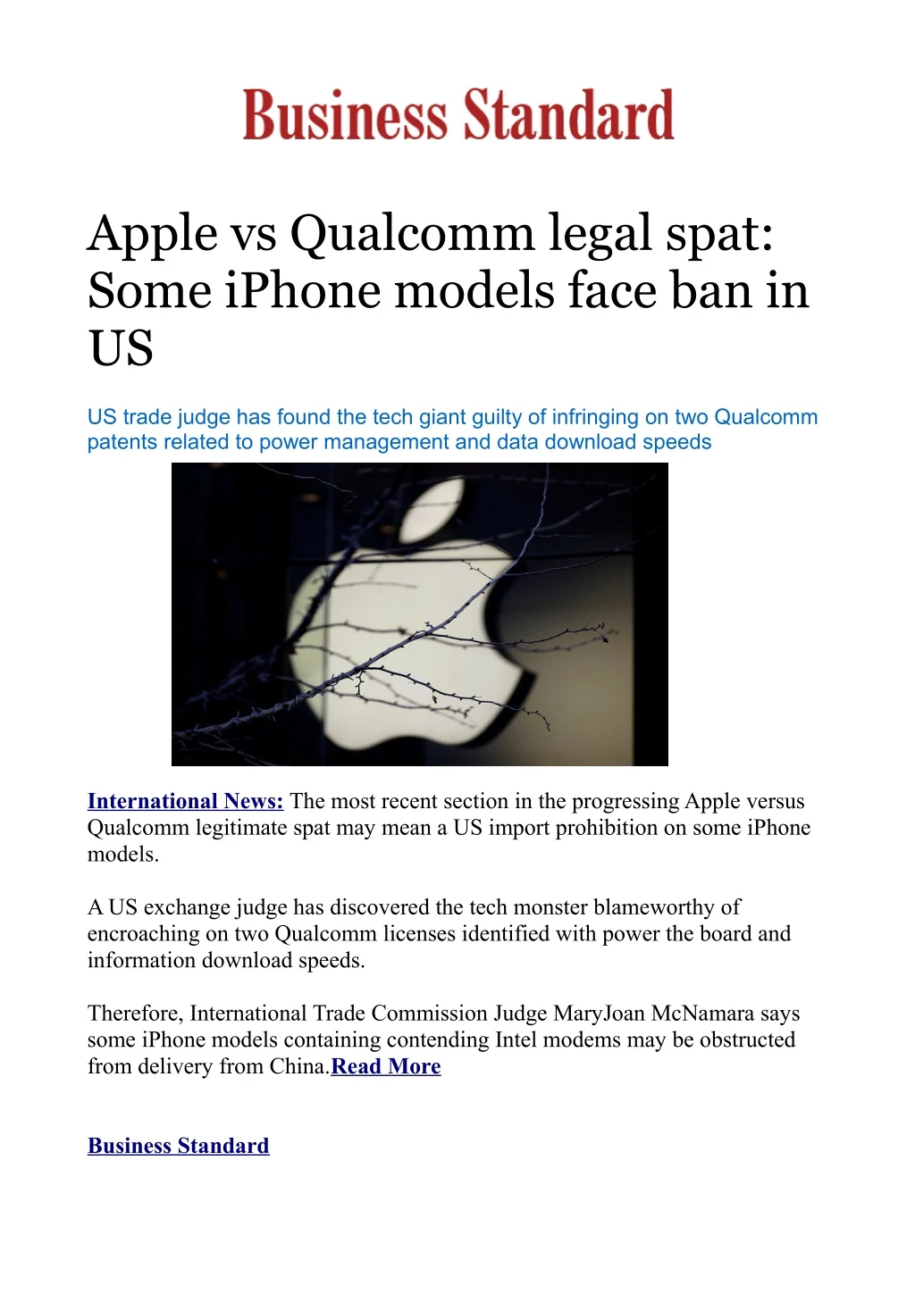 apple vs qualcomm legal spat some iphone models