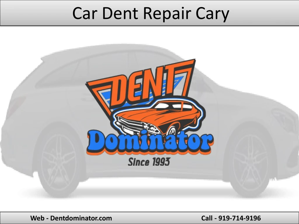 car dent repair cary