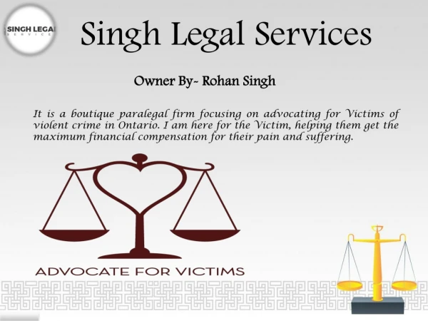 Legal Aid- Domestic violence in Ottawa -Singh Legal Services