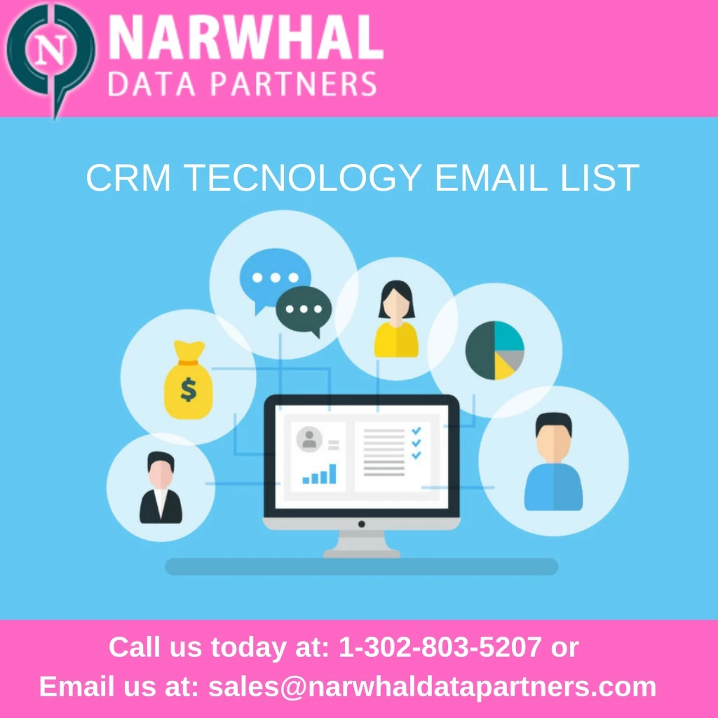 crm tecnology email list