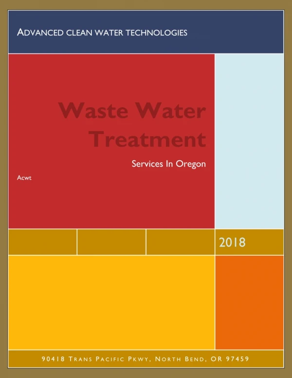 Know About the Waste Water Treatment
