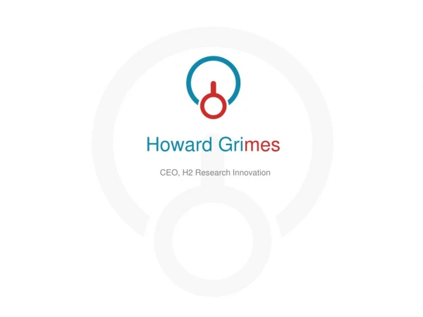 Howard Grimes - M.S From University of Massachusetts, Amherst
