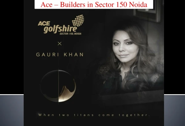 Builders in Sector 150 Noida - Ace