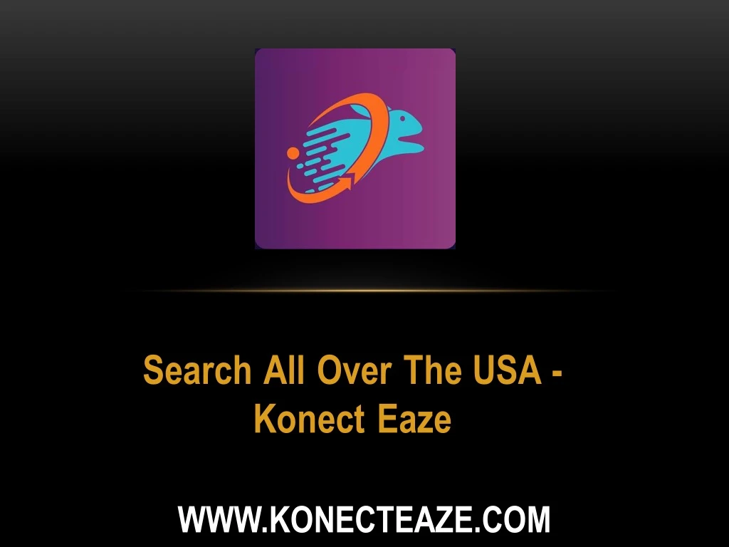 search all over the usa konect eaze