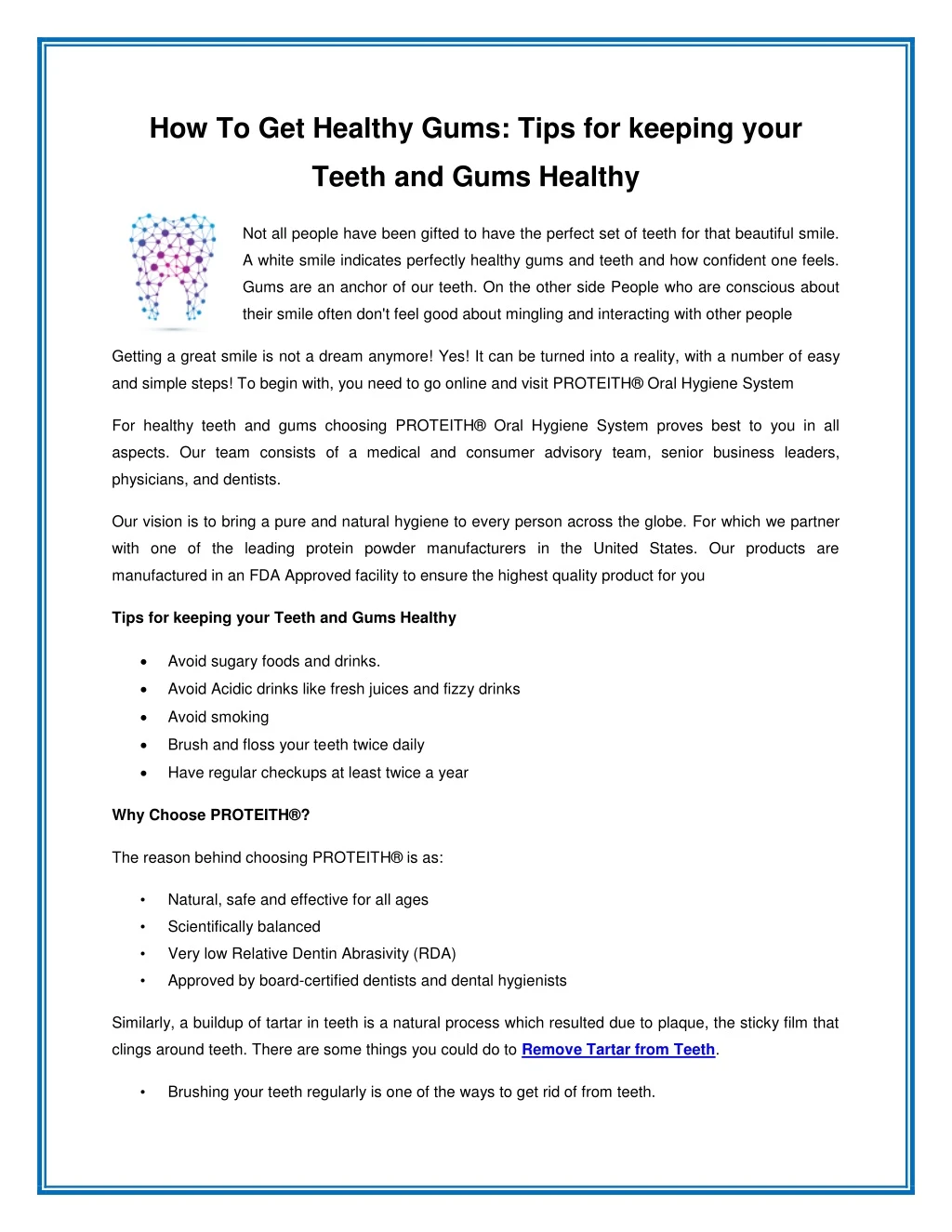 how to get healthy gums tips for keeping your