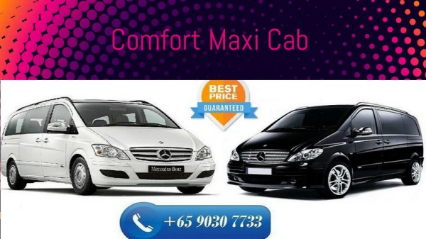 Maxi cab Singapore