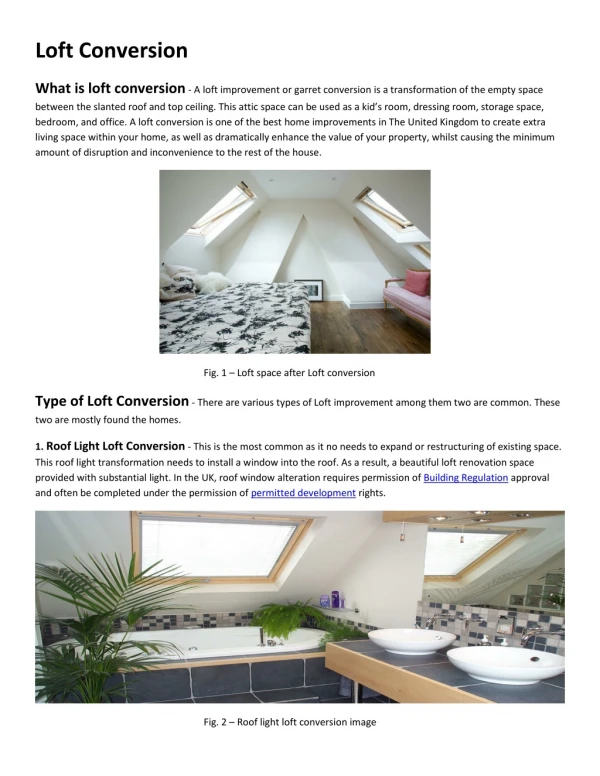 Is loft space transformation benefitial for households?