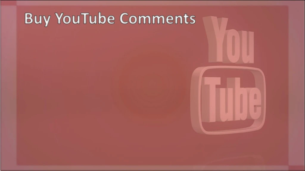 buy youtube comments