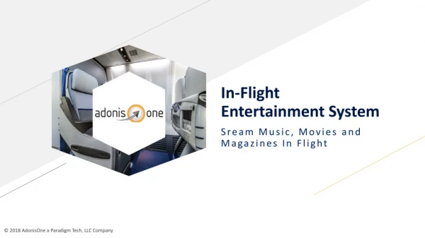 Inflight Entertainment and Connectivity | AdonisOne