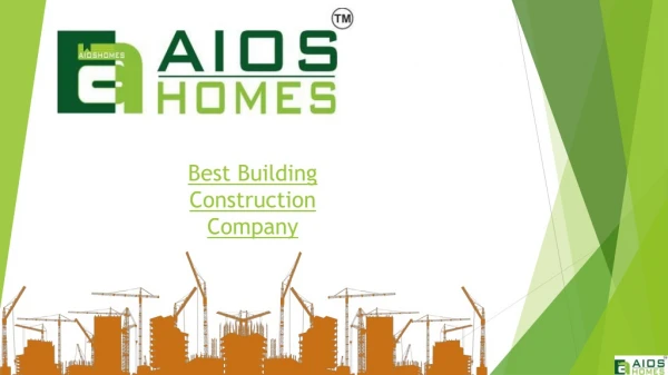 Best Building Construction Company in Noida sector 65 | AIOS Home