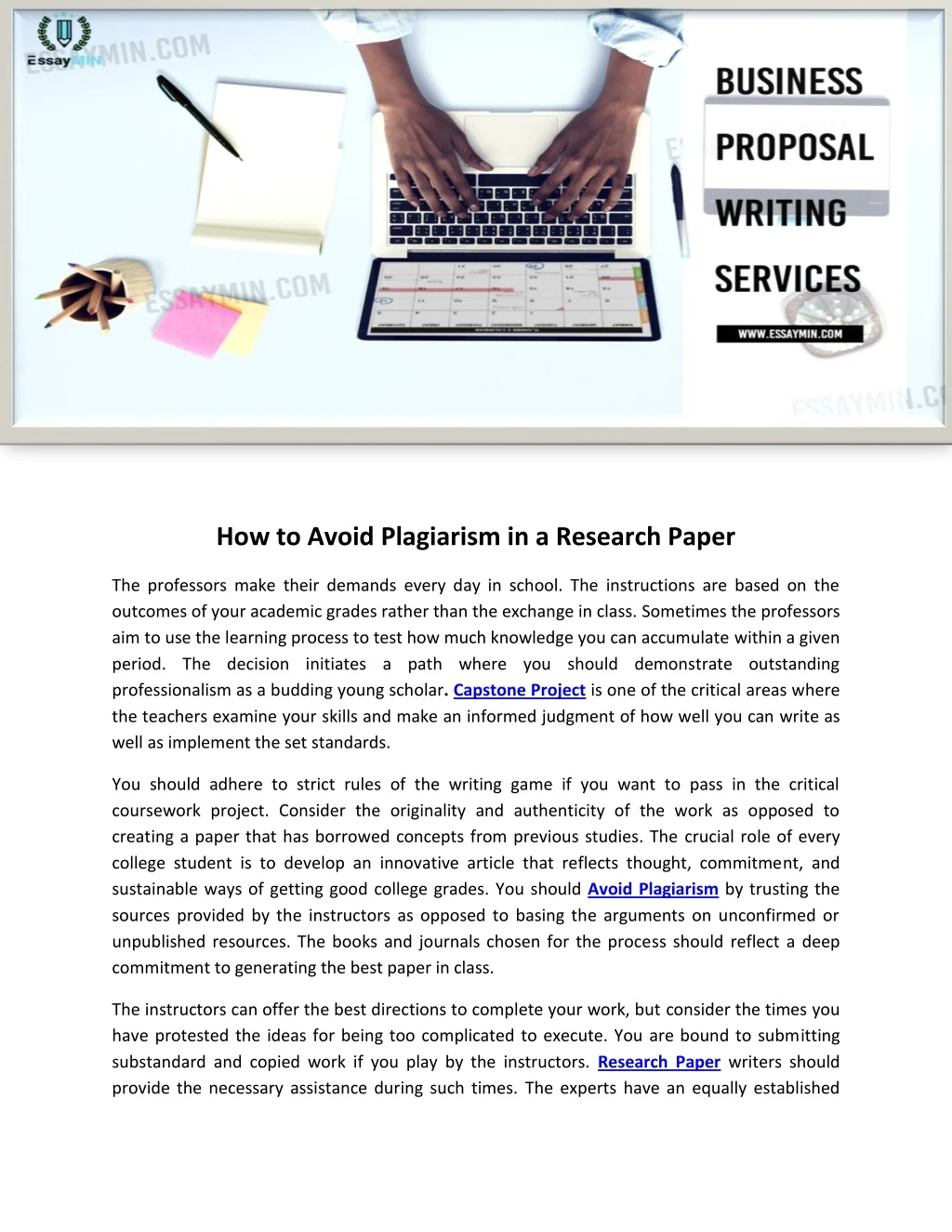 how to avoid plagiarism in a research paper