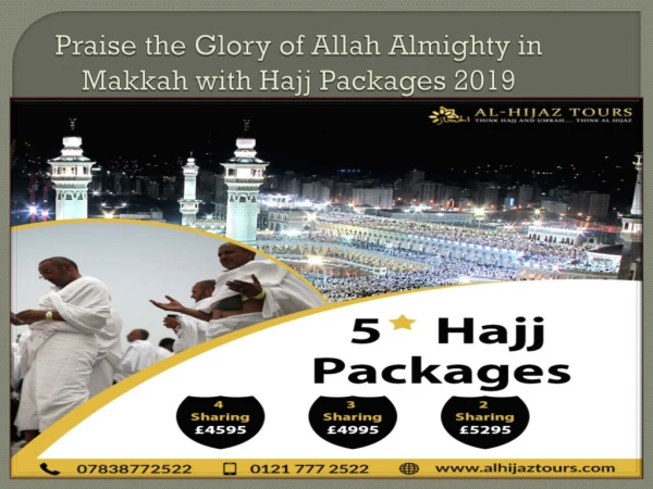 Hajj Packages from Birmingham