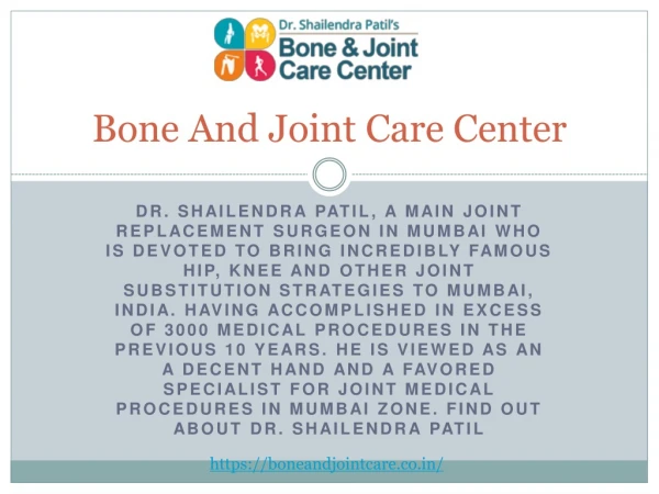 Knee Replacement in thane