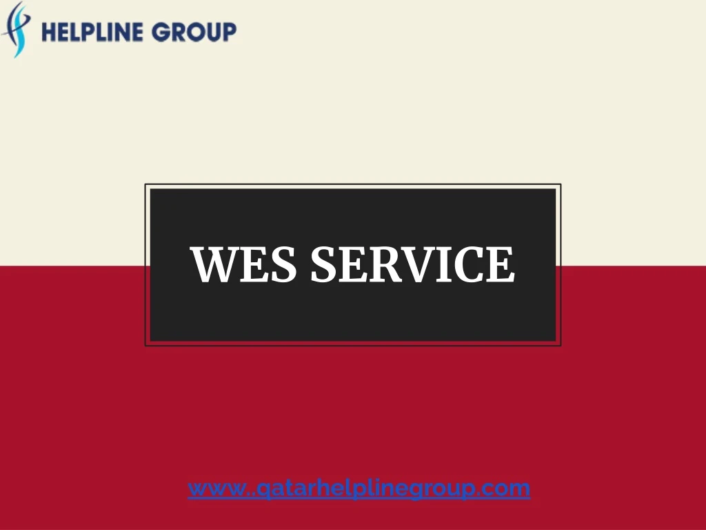 wes service
