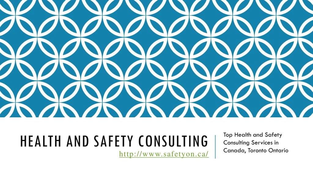 health and safety consulting http www safetyon ca