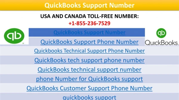 Dial QuickBooks Support Number 1-855-236-7529 to ask for solutions against your queries