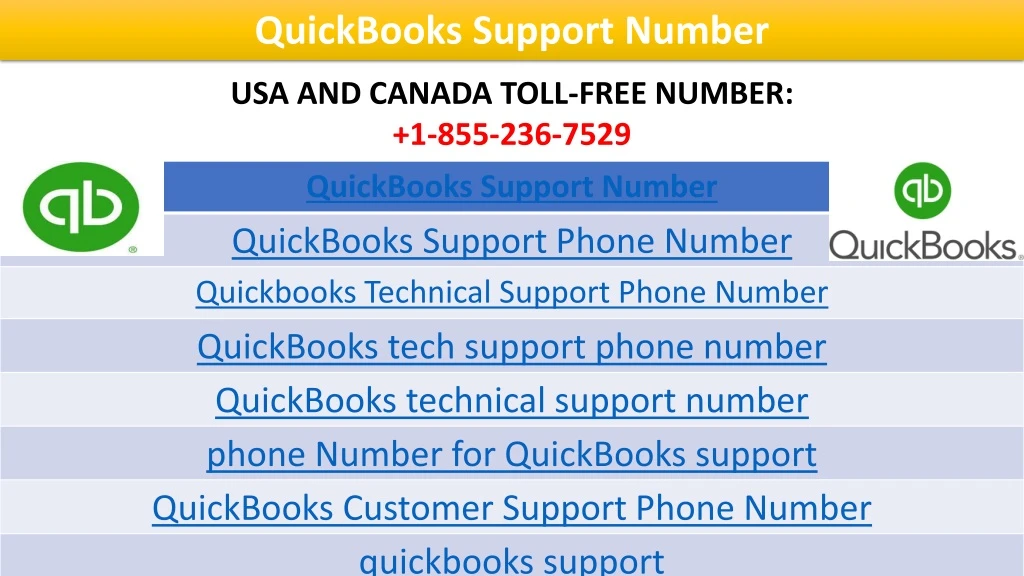 quickbooks support number