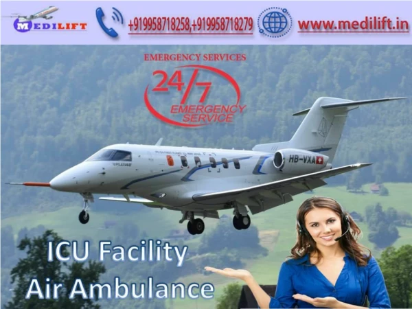 Take Paramount Air Ambulance Service in Dibrugarh