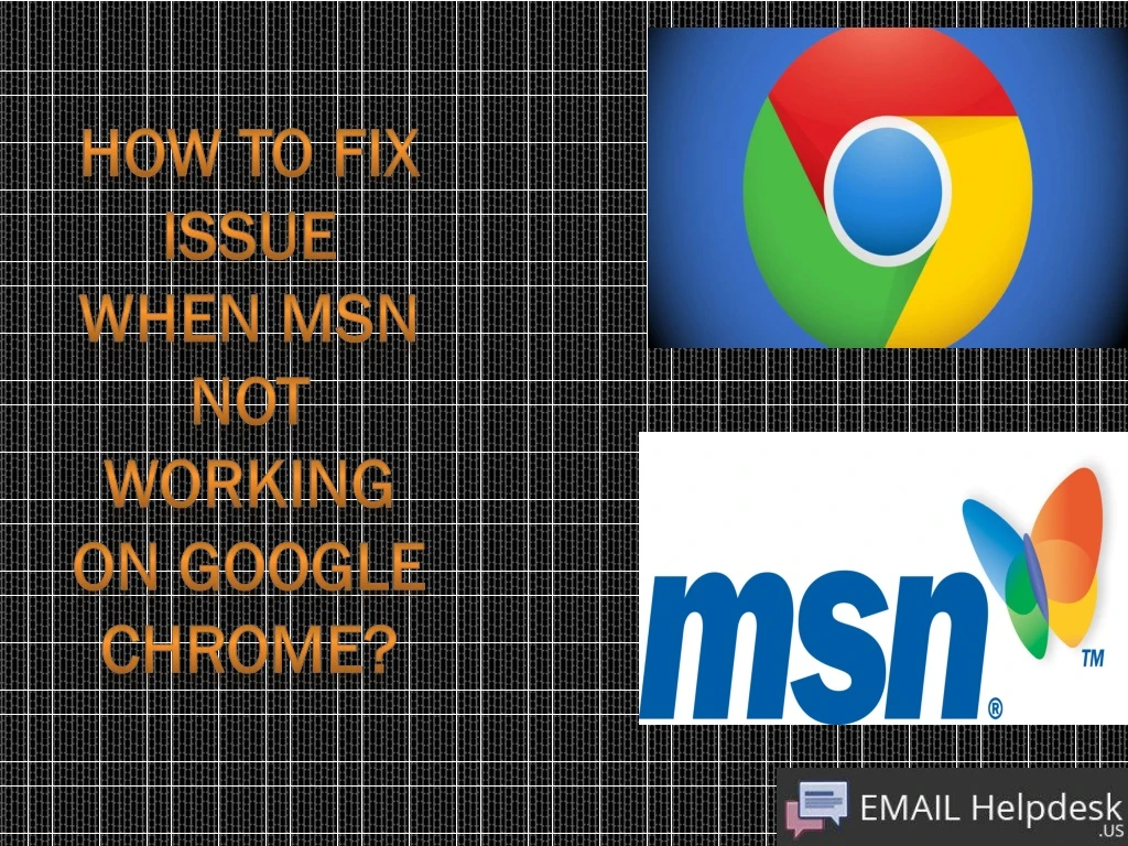 how to fix issue when msn not working on google