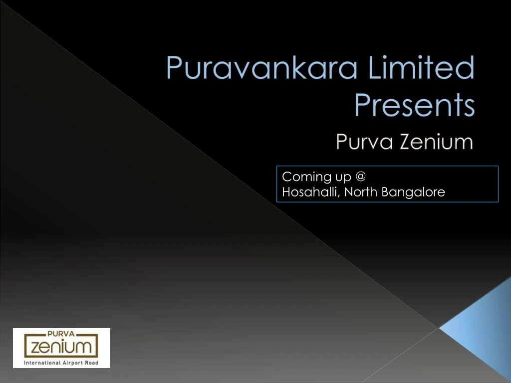 puravankara limited presents