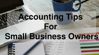 Accounting Tips for Small Business Owners - slide 1