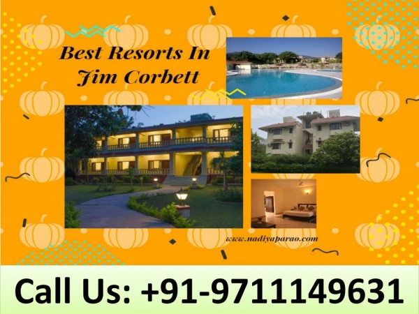 Best Resorts In Jim Corbett