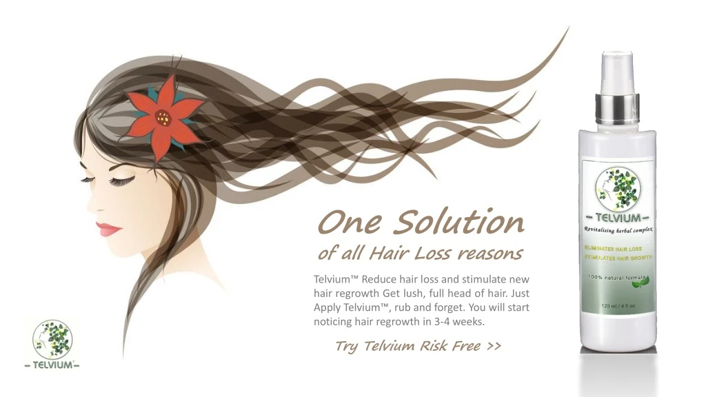 one solution of all hair loss reasons