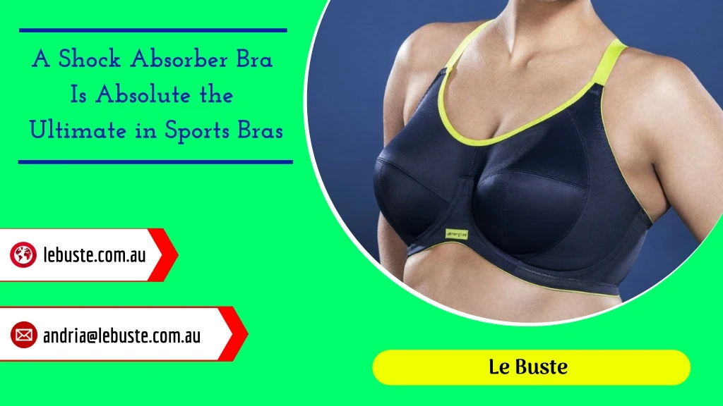 a shock absorber bra is absolute the ultimate
