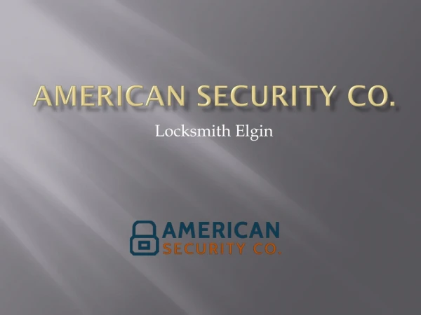 American Security Co.