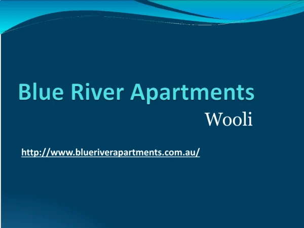 Holiday Apartment Accommodation Wooli NSW