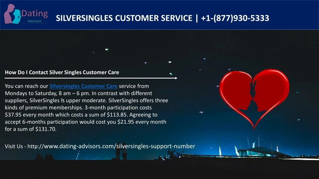 silversingles customer service 1 877 930 5333