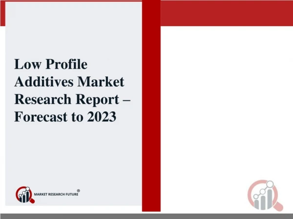 Low Profile Additives Market 2018 Global Market Challenge, Driver, Trends & Forecast to 2023