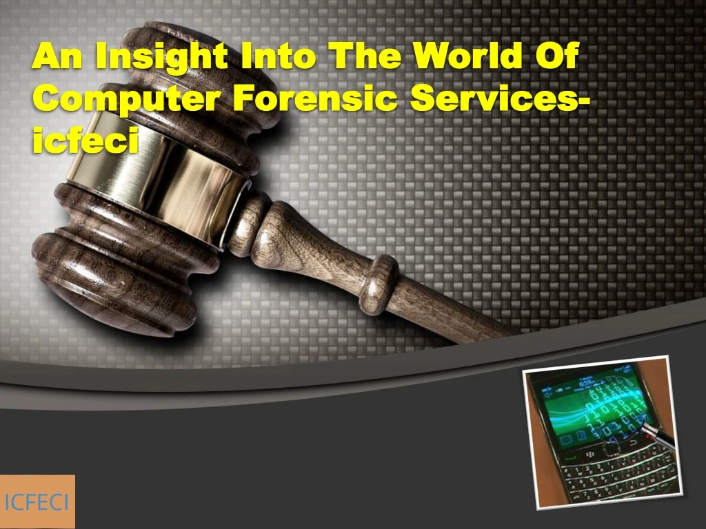 an insight into the world of computer forensic