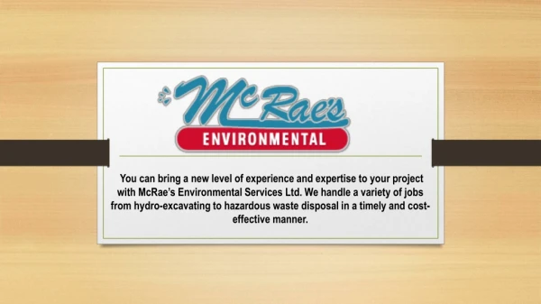 Power Sweeping Service in McRae’s Environmental: